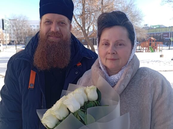 Дорогие наши отец Валерий и матушка Елена!